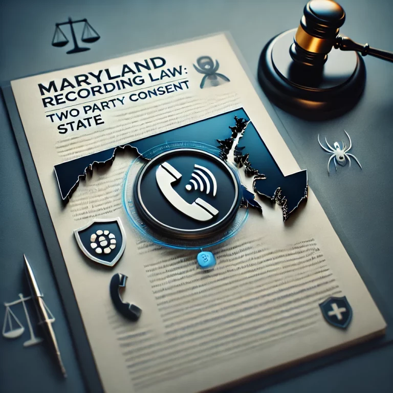 Maryland Recording Law: Navigating Two-Party Consent and Ensuring Compliance