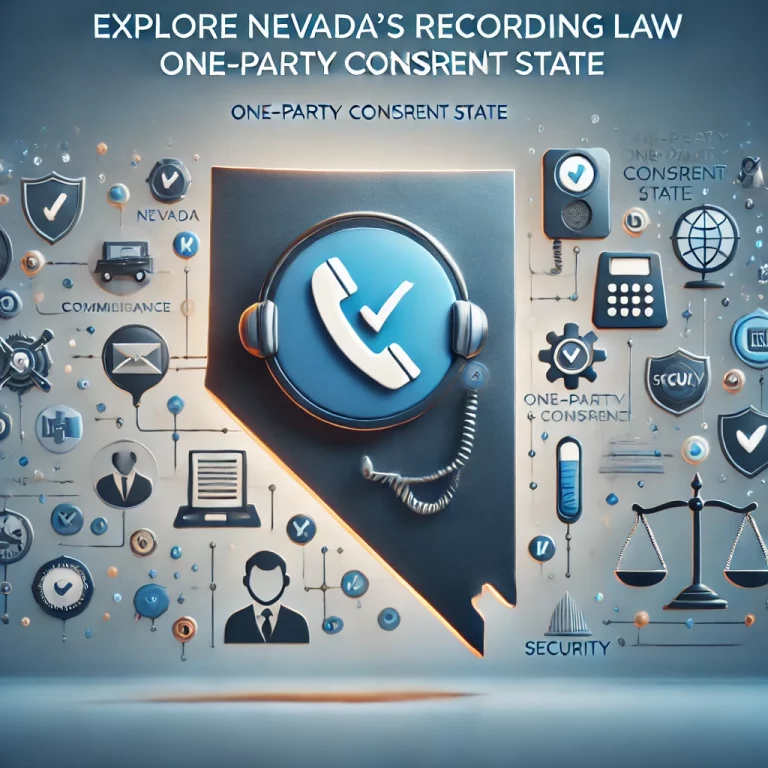 Nevada Recording Law: One-Party Consent State