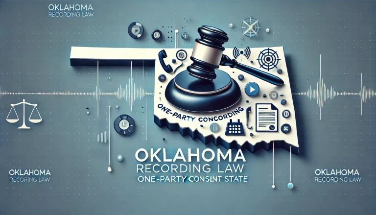 Oklahoma Recording Law: One-Party Consent State