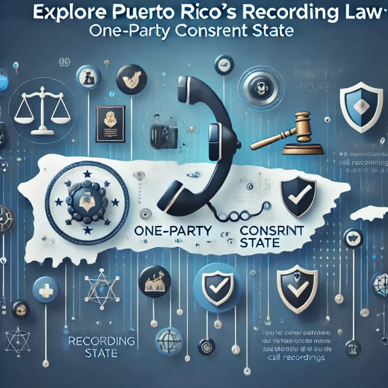 Puerto Rico Recording Law: Navigating One-Party Consent in a Unique Jurisdiction